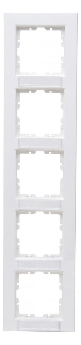 Kopp 407229008 HK07 PURE Abdeckrahmen 5f reinweiß