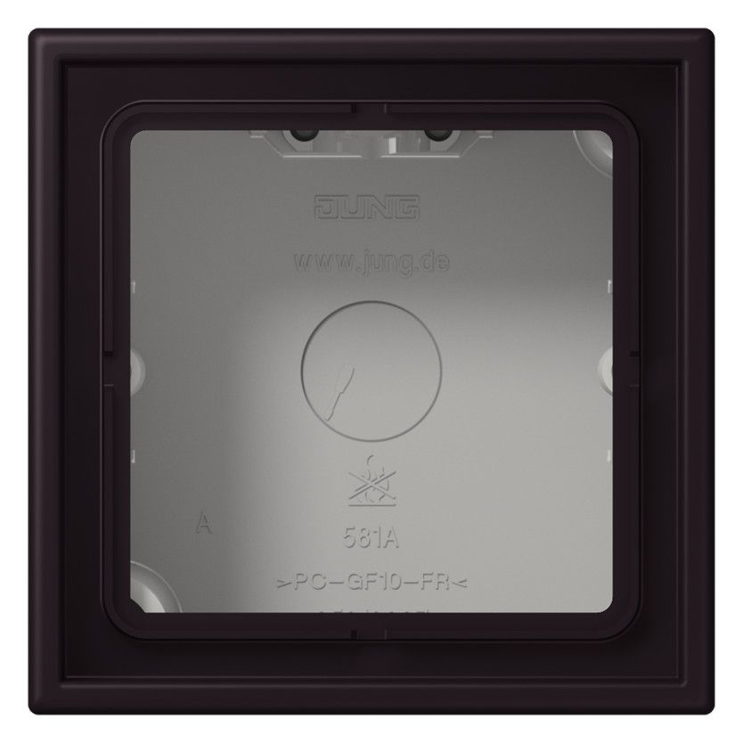 Jung LC 581 A 248 AP-Kappe 1f Duroplast lackiert Serie LS noir d'ivoire (4320E)