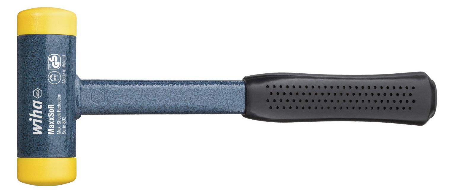 Wiha 802 60mm Schonhammer rückschlagfrei mittelhart 02128