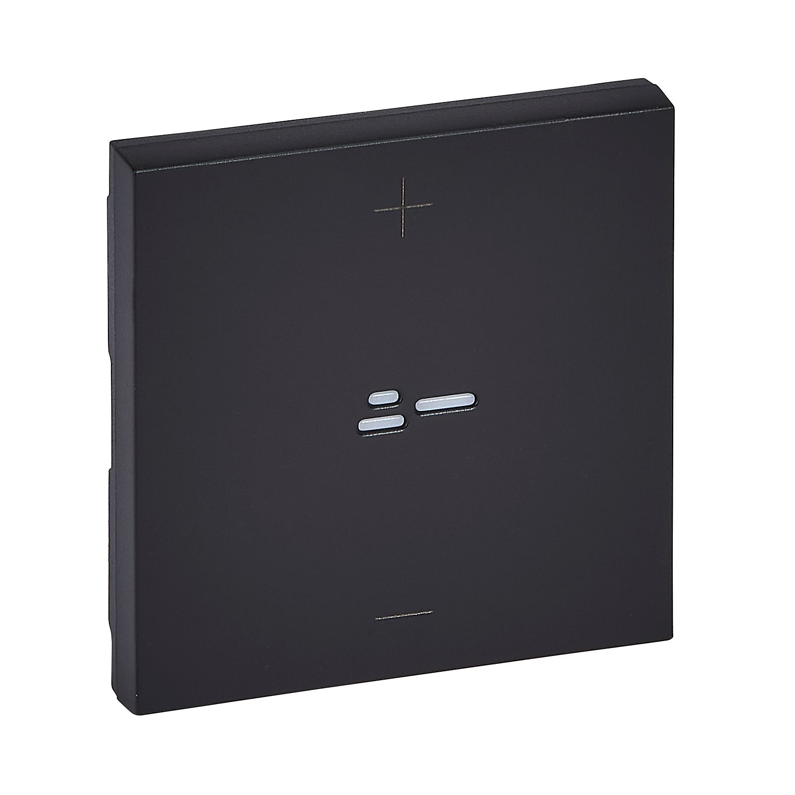Legrand 864340A NILOE STEP Abdeckung f.3-Leiter-Dimmer (mit N-Leiter) Schwarz
