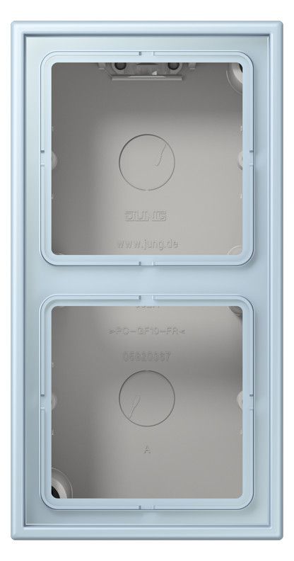 Jung LC 582 A 208 AP-Kappe 2f Duroplast lackiert Serie LS outremer clair (32022)