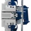 Kopp 507500007 S Unterputz Serienschalter-Sockel aluminium – Bild 6