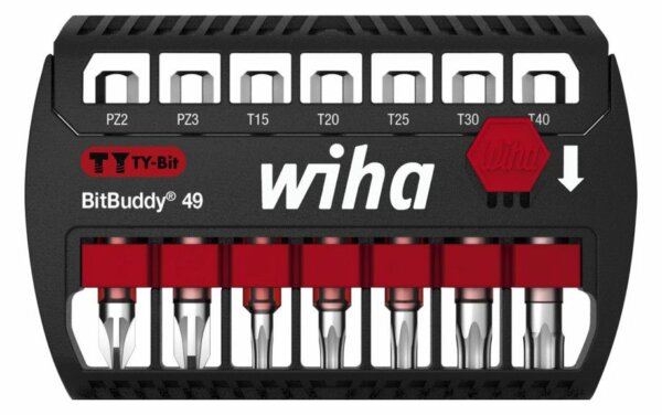 Wiha SB 7946TY-905 BitBuddy® 49 Bit Set TY-Bit 49mm 42118