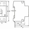 DOEPKE FI-Schutzschalter B+ 2p 230V 25A DFS2 025-2/0,30-PV HD 0,3A 2TE REG 6kA – Bild 2