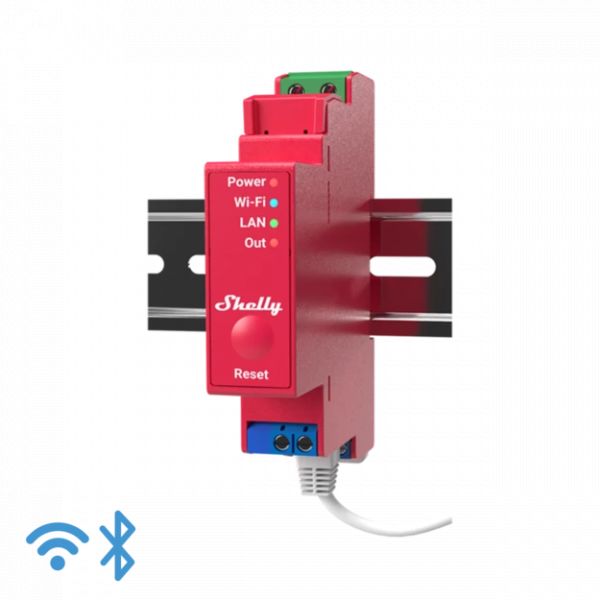 SHELLY Relais 16A 1 Phase Pro1 1K WLAN Messfunktion Pro1PM