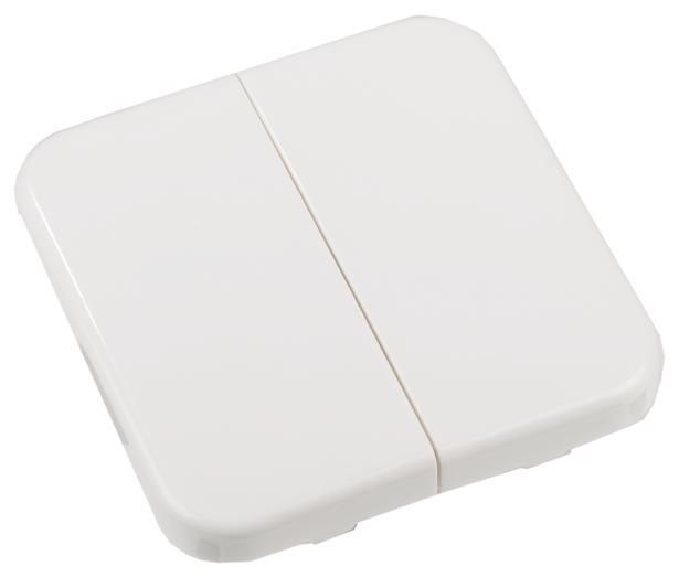 ELDAT RTS33-ACC-01-07P Wippe EIN/AUS 2x Format B5 elfenbeinws.f.Wandsender RTS33
