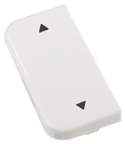 ELDAT RTS33-ACC-02-07P Wippe AUF/ZU 2x Format B5 elfenbeinws.f.Wandsender RTS33