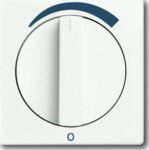 Busch-Jaeger Zentralscheibe stws matt mit Drehgriff+Aufdr. 1740 DR/03-884