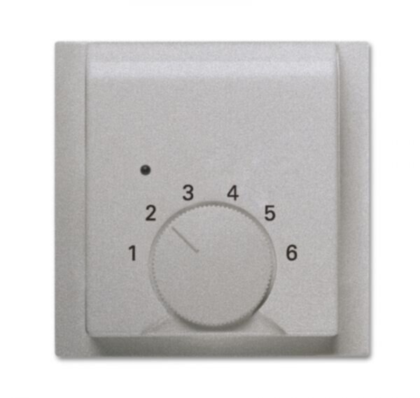 Busch-Jaeger Busch-Jaeger Zentralplatte Raumtemp matt impuls 1795 HK-783 alu-si