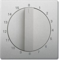 Busch-Jaeger Zentralscheibe edelstahl Bedienelement 1770-866-103