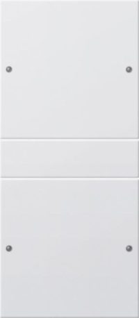 Gira Wippenset 2fach reinweiß matt 218227