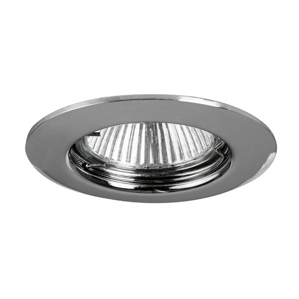 Brumberg 02-76018 NV-Einbaustrahler 50W 1xGX5,3, Guss Spotlight starr, chrom