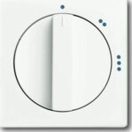 Busch-Jaeger Zentralscheibe stws matt f.3Stufen-Drehschalt 2542 DR/02-884