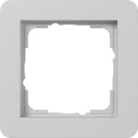 GIRA 0211154 Abdeckrahmen 1fach Gira E1 Grau m