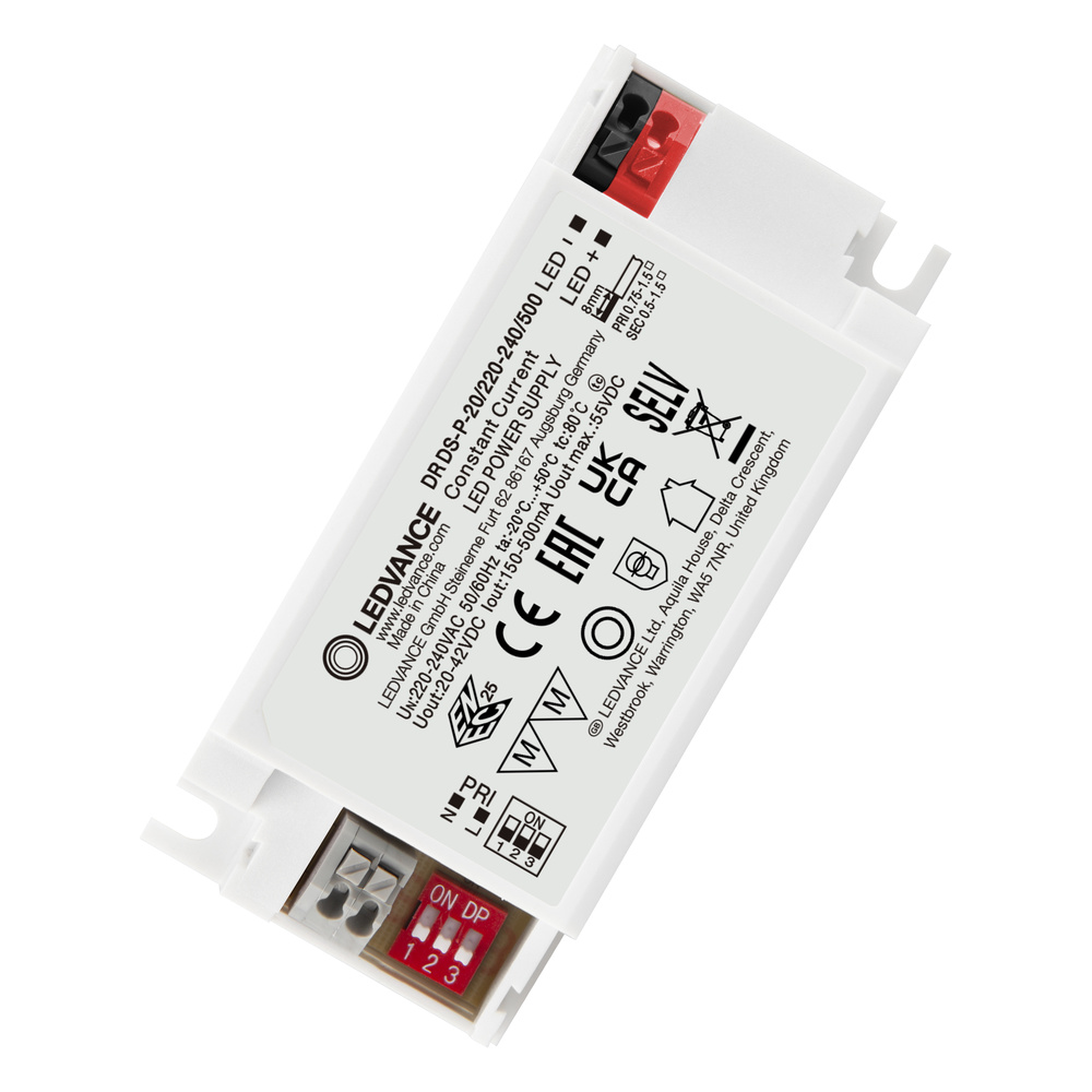 Ledvance LED DR DS-P-20/220-240/500 DRIVER DIP-SWITCH