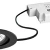 Brumberg 39363183 LED EBS 230V 6W 3000K schwarz dimmbar 640lm, rund – Bild 2