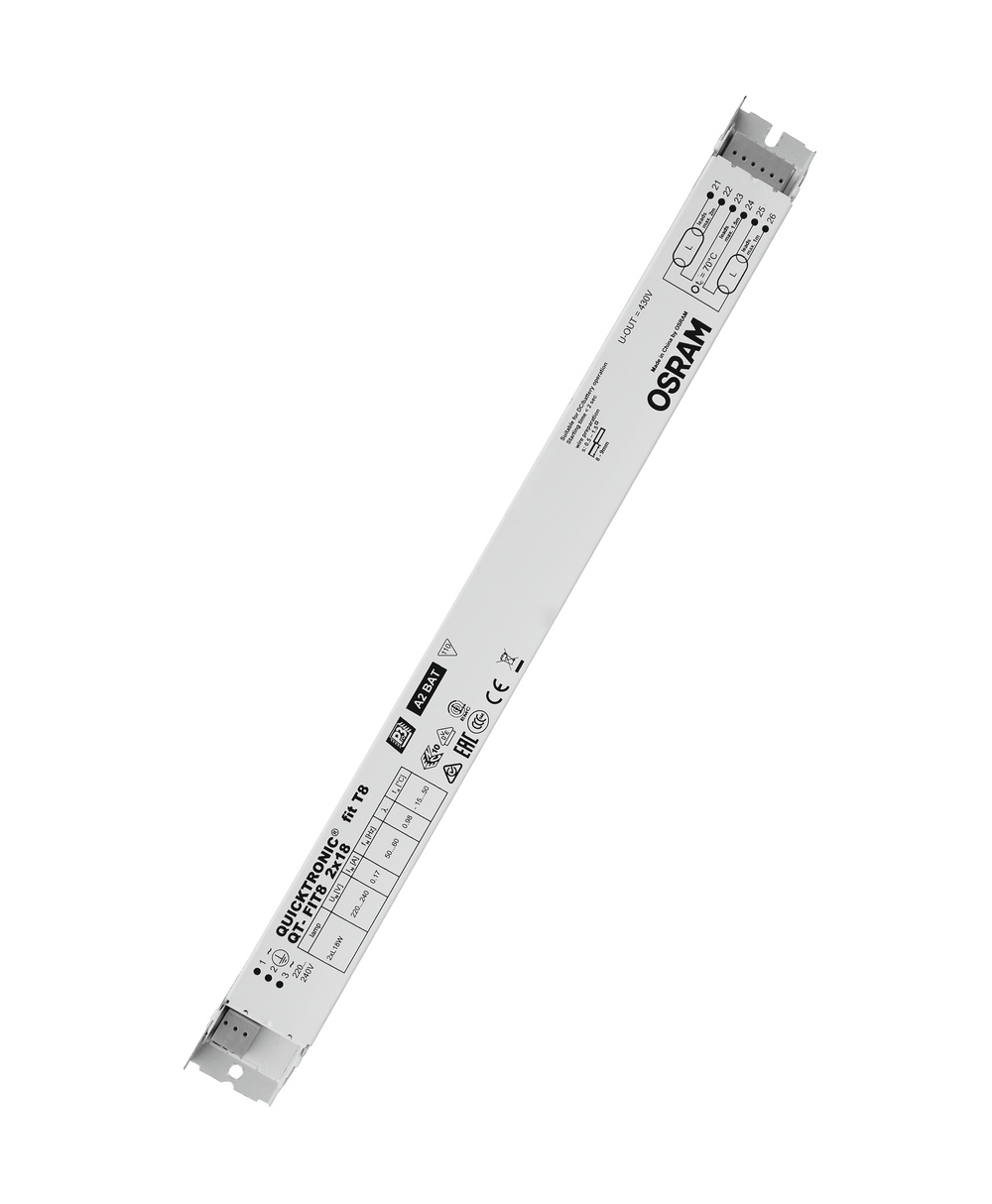 Osram QT-FIT8 2x18W 220-240V UNV1 360x30x28 QUICKTRONIC Vorschaltgerät