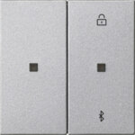 Gira Jalousie-/Schaltuhr Aluminium 538126