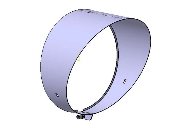 BEGA Abblendung graphit 71280