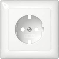 Bild vom Produkt: Gira Abd. SCHUKO-Steckdose Vollpl. 492903