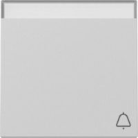 GIRA 3673015 Wippe Symbol Klingel+BSF System 55 Grau matt (lackiert)