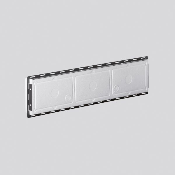 BEGA Einbaurahmen graphit Alu L505mm 10038 H35mm