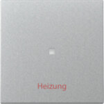 Gira 367826 Wippe KF+Heizung Ein/Aus System 55 Farbe Aluminium
