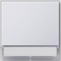 Gira Wippe Wechselsch. reinweiß m.Schriftfeld 067666