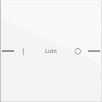 Gira Wippenset 1-fach indiv. Tastsensor Reinweiß 576103