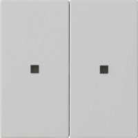 Gira KNX RF Bedienaufsatz 2-f. Grau 5107015