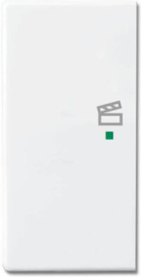 Busch-Jaeger Wippe 2-f li Symbol Szene studioweiß 6233-21-84