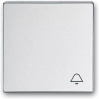 Busch-Jaeger Wippe mit Aufdruck Aluminium-Silber 2520 KI-83