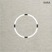 GIRA 5578920 Frontplatte Sprachmodul System 106 Edelstahl