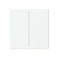 Busch-Jaeger Tastwippe KNX free@home Kunststoff LFW/A.2.63.11-884 studioweiß Thermopl 2-fach