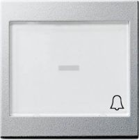 Gira Wippe Klingel alu m.Schriftf.,System55 067926