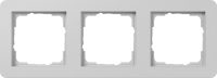 GIRA 0213154 Abdeckrahmen 3fach Gira E1 Grau m