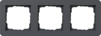 GIRA 0213152 Abdeckrahmen 3fach Gira E1 Anthrazit