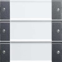 Gira Wippenset 3-fach anthrazit 213328