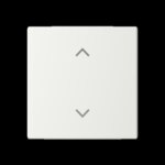 Busch-Jaeger Wippe Schalter/Dimmer alpinweiß glänzend 6735-11-914 Pfeile