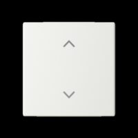 Busch-Jaeger Wippe Schalter/Dimmer alpinweiß glänzend 6735-11-914 Pfeile