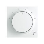 Busch-Jaeger Drehknopf Thermostat studioweiß 1794 R-44G glänzend 1