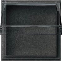Gira Zwischenplatte anthrazit m.transp.Klappdeckel TX44 040967