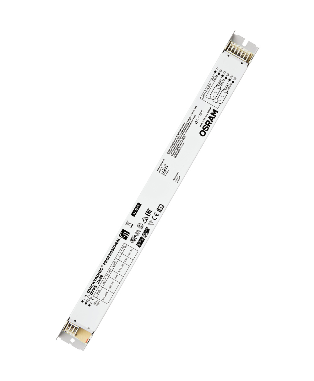 Osram QTP5 2x49W 220-240V UNV1 360x30x21 QUICKTRONIC PROFESSIONAL Vorschaltgerät