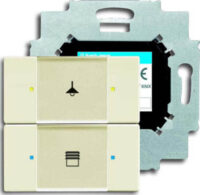 Busch-Jaeger Tastsensor 2-fach mit Busankoppler 6126/01-82