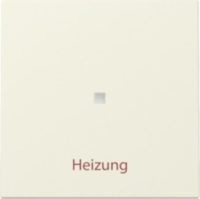 GIRA 367801 Wippe KF+Heizung Ein/Aus System 55 Cremeweiß glänzend