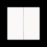 Busch-Jaeger Taste_2t Symbol Dimmer matt 6736 FoH-44M studioweiß