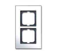 Busch-Jaeger Rahmen 2-fach chr glänzend Metall carat 1722-826-101 für GEB-K