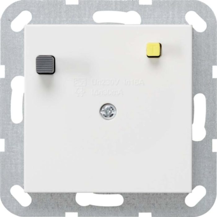 GIRA 266403 FI-Schutzschalter 30mA System 55 Reinweiß glänzend – Bild 1