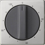 Gira Abdeckung Edelstahl Knebel Zeitschalter 0642600