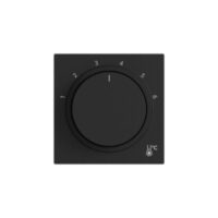 Busch-Jaeger Drehknopf Thermostat schwarz matt 1794 R-45M 1